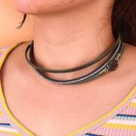 FANCY SHINY Leather Wrap Bracelet Boho Cuff Bracelets Crystal Bead Bracelet with Magnetic Clasp Jewelry Gifts for Women Teen Girls - Image 3